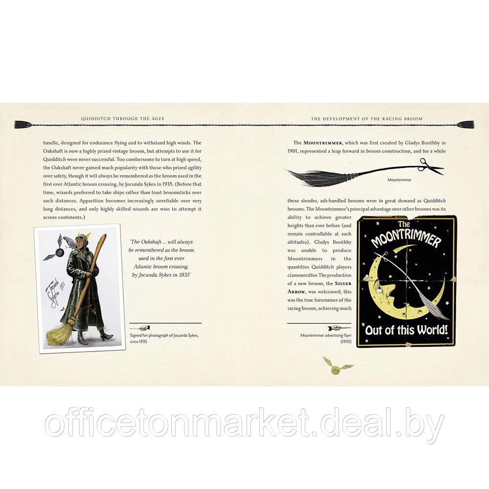 Книга на английском языке "Quidditch Through the Ages Illustr. HB", Rowling J.K. - фото 7 - id-p202757122