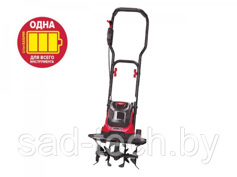Культиватор аккумуляторный WORTEX CRC 3036 в кор. ALL1 (36 В (2х18 В), без акб и зу, БЕСЩЁТ.ДВИГ.,шир. 30 см,, фото 2