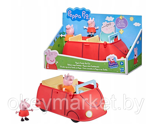 Игровой набор Peppa Pig Семейный автомобиль Свинки Пеппы F2184, фото 3