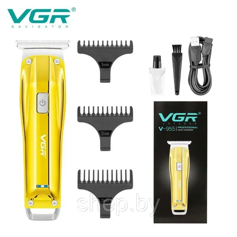 Триммер для стрижки и бритья VGR V-955 цвет : золото - фото 1 - id-p202759173