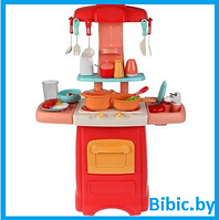 Детский игровой набор Кухня 889-178 игрушечная с водой, светом, звуком, 29 предметов, игрушка для девочек