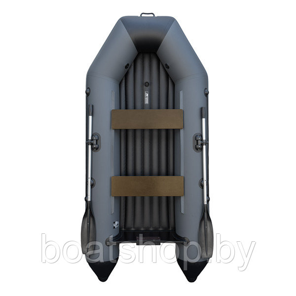 Надувная моторная лодка Аква 2800 НДНД графит/черный - фото 1 - id-p202760321