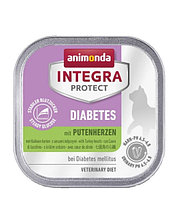 Влажный корм для кошек Animonda INTEGRA Protect Cat Diabetes (с сердцем индейки) 100 гр