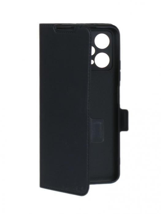 Чехол DF для Poco X5 (5G) / Xiaomi Redmi Note 12 (5G) Black poFlip-14 - фото 1 - id-p202613248