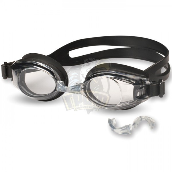 Очки для плавания Indigo (черный) (арт. 201-BK) - фото 1 - id-p202763645