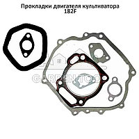 Прокладки сальниками двигателя культиватора 182-190F (14-18 лс)