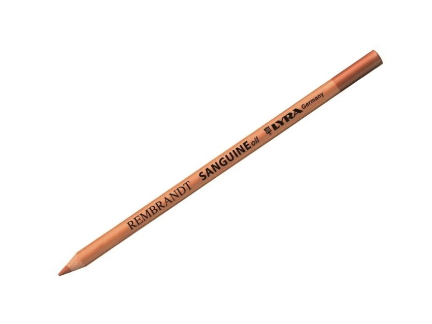 LYRA REMBRANDT SANGUINE OIL, Меловой карандаш, обезжиренный, красно-коричневый, без солидола - фото 3 - id-p202766180