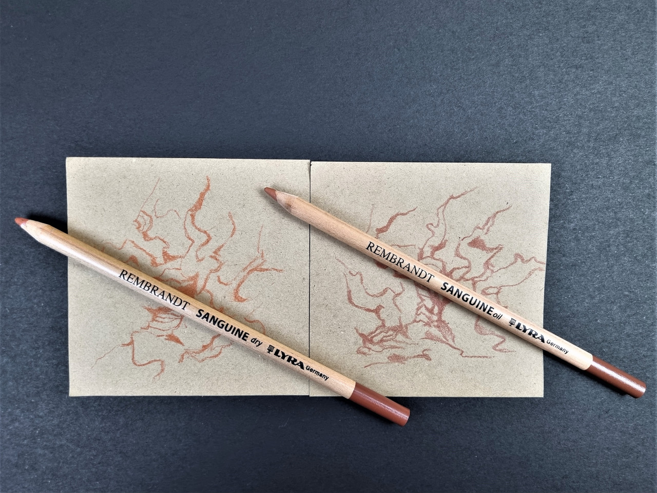 LYRA REMBRANDT SANGUINE OIL, Меловой карандаш, обезжиренный, красно-коричневый, без солидола - фото 4 - id-p202766180