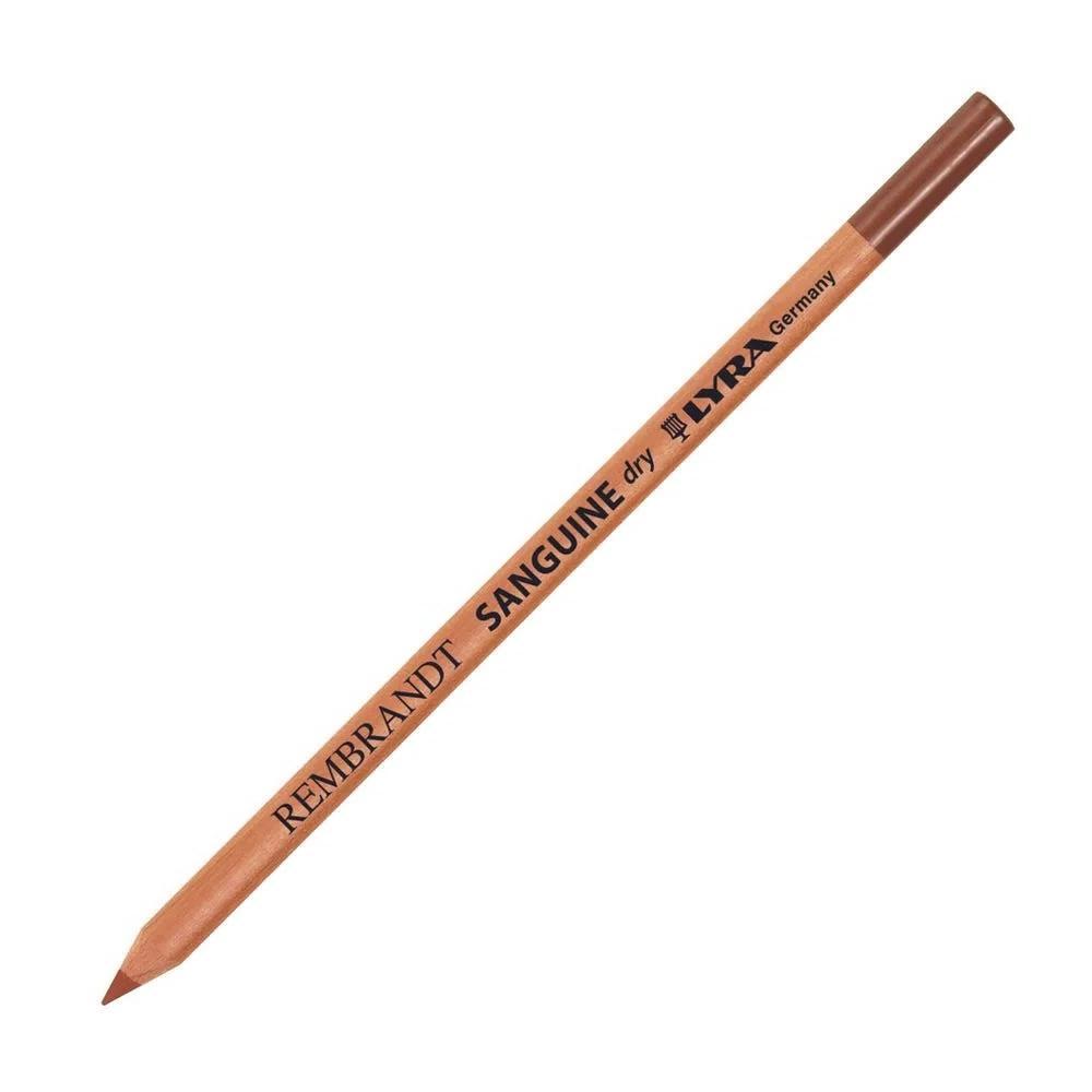 LYRA REMBRANDT SANGUINE DRY, Меловой карандаш, жирный, красно-коричневый