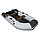 Надувная моторно-килевая лодка Таймень NX 2850 Слань-книжка киль "Комби" светло-серый/черный, фото 4