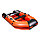 Надувная моторно-килевая лодка Таймень NX 2800 НДНД "Комби" красный/черный, фото 4