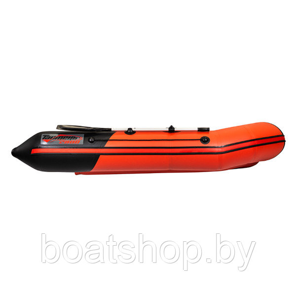 Надувная моторно-килевая лодка Таймень NX 2800 НДНД "Комби" красный/черный - фото 7 - id-p202771777