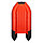 Надувная моторно-килевая лодка Таймень NX 2800 НДНД "Комби" красный/черный, фото 2