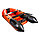 Надувная моторно-килевая лодка Таймень NX 2800 НДНД "Комби" красный/черный, фото 3