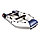 Надувная моторно-килевая лодка Таймень NX 3200 НДНД "Комби" светло-серый/синий, фото 4
