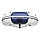 Надувная моторно-килевая лодка Таймень NX 3200 НДНД "Комби" светло-серый/синий, фото 5