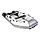 Надувная моторно-килевая лодка Таймень NX 3200 НДНД "Комби" светло-серый/графит, фото 4