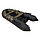 Надувная моторно-килевая лодка Таймень NX 3200 НДНД "Комби" камуфляж камыш/черный, фото 3