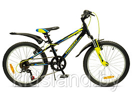 Детский велосипед Favorit MATEO 20'' (черно-желтый)