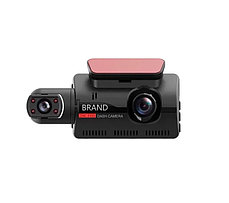 Видеорегистратор 2 камеры Vehicle BlackBOX DVR A68 Dual Lens Full HD 1080 + камера заднего вида в подарок, фото 3