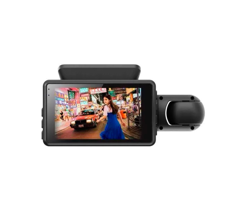 Видеорегистратор 2 камеры Vehicle BlackBOX DVR A68 Dual Lens Full HD 1080 + камера заднего вида в подарок - фото 4 - id-p202811783