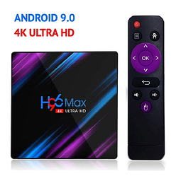 Телевизионная андроид приставка Smart TV H96 Max, Android 9, 4K UltraHD 2G/16Gb с пультом ДУ