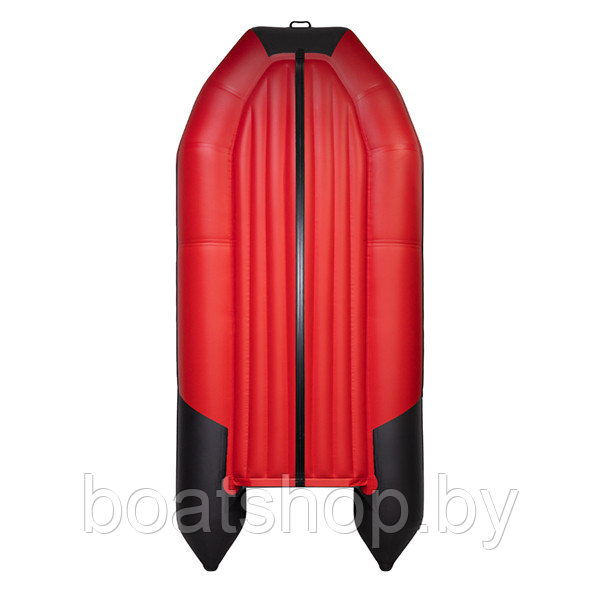 Надувная моторно-килевая лодка Таймень NX 4000 НДНД PRO красный/черный - фото 2 - id-p202816289