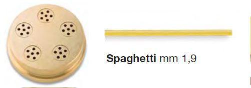 Насадка-лапшерезка для Chef-in-Casa Spaghetti 1,9 мм 283
