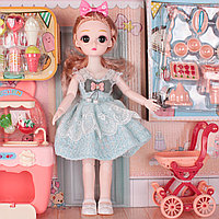 Кукла аниме с аксессуарами + тележка. Игра в магазин