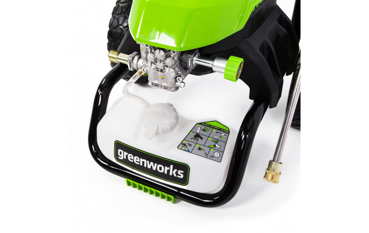 Мойка высокого давления GreenWorks GHP2000 1800 Вт, 140 бар - фото 3 - id-p202642203