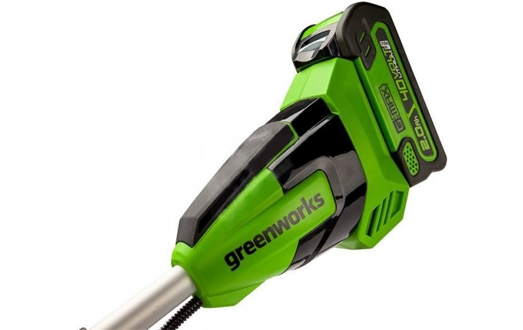 Триммер аккумуляторный GreenWorks GD40BCB 40В (Без АКБ и ЗУ) - фото 5 - id-p202642217