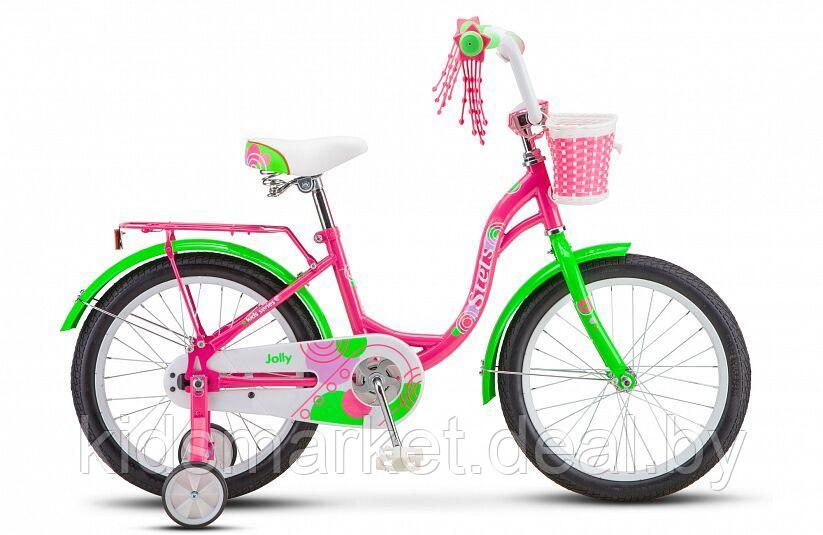 Детский велосипед Stels Jolly 18 V010 (розовый/салатовый)