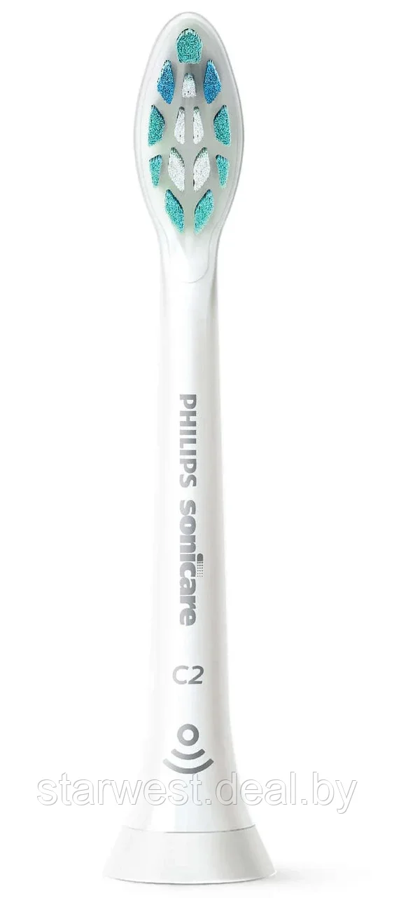 Philips Sonicare C2 Optimal Plaque Defense HX9024/10 White 4 шт. Насадки для электрической зубной щетки - фото 4 - id-p202820421