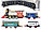 190 Железная дорога на радиоуправлении "Classic train", 29 элементов, свет, звук, детская железная дорога, фото 2