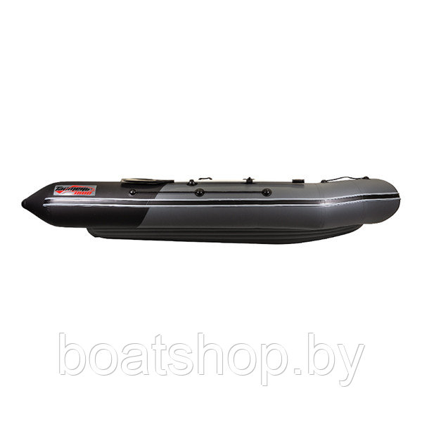 Надувная моторно-килевая лодка Таймень NX 3800 НДНД PRO графит/черный - фото 7 - id-p202840463