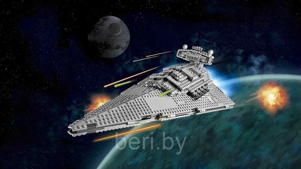 A2104 Конструктор Space Wars Имперский звёздный разрушитель. Звездные войны, 1391 деталей - фото 2 - id-p202840147