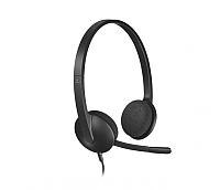 Наушники с микрофоном Logitech "Stereo Headset H340"