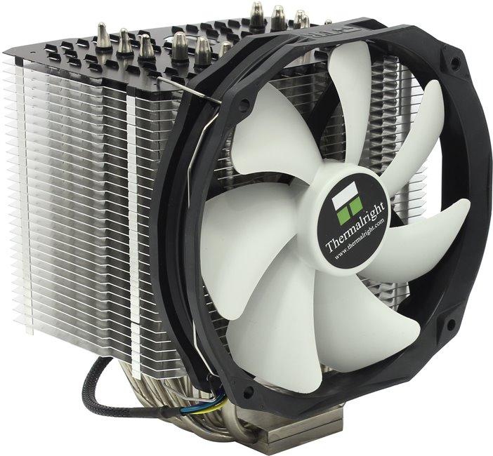 Thermalright Macho Rev.B Cooler (4пин, 775/1155/1366/2011/AM4-FM1, 15-21дБ, 300-1300 об/мин, Cu+Al+тепл.тр)