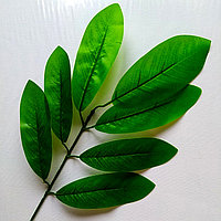 Ветка с листьями Манго 50 см, латекс