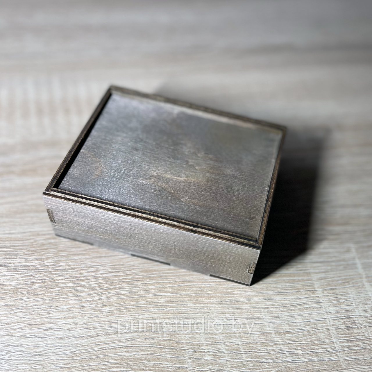 Деревянная коробка (шкатулка) малая подарочная 106*86*36 мм - фото 3 - id-p202853647