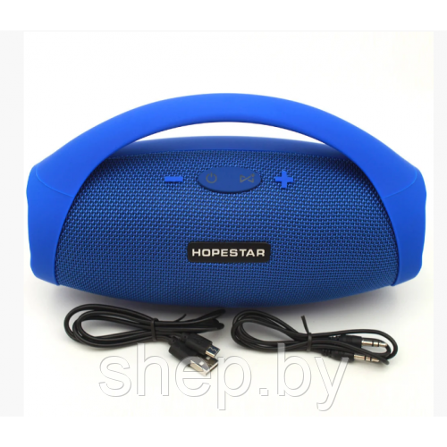 Портативная акустическая стерео колонка Hopestar H32 (Bluetooth, TWS, MP3, AUX, Mic) - фото 3 - id-p202879293