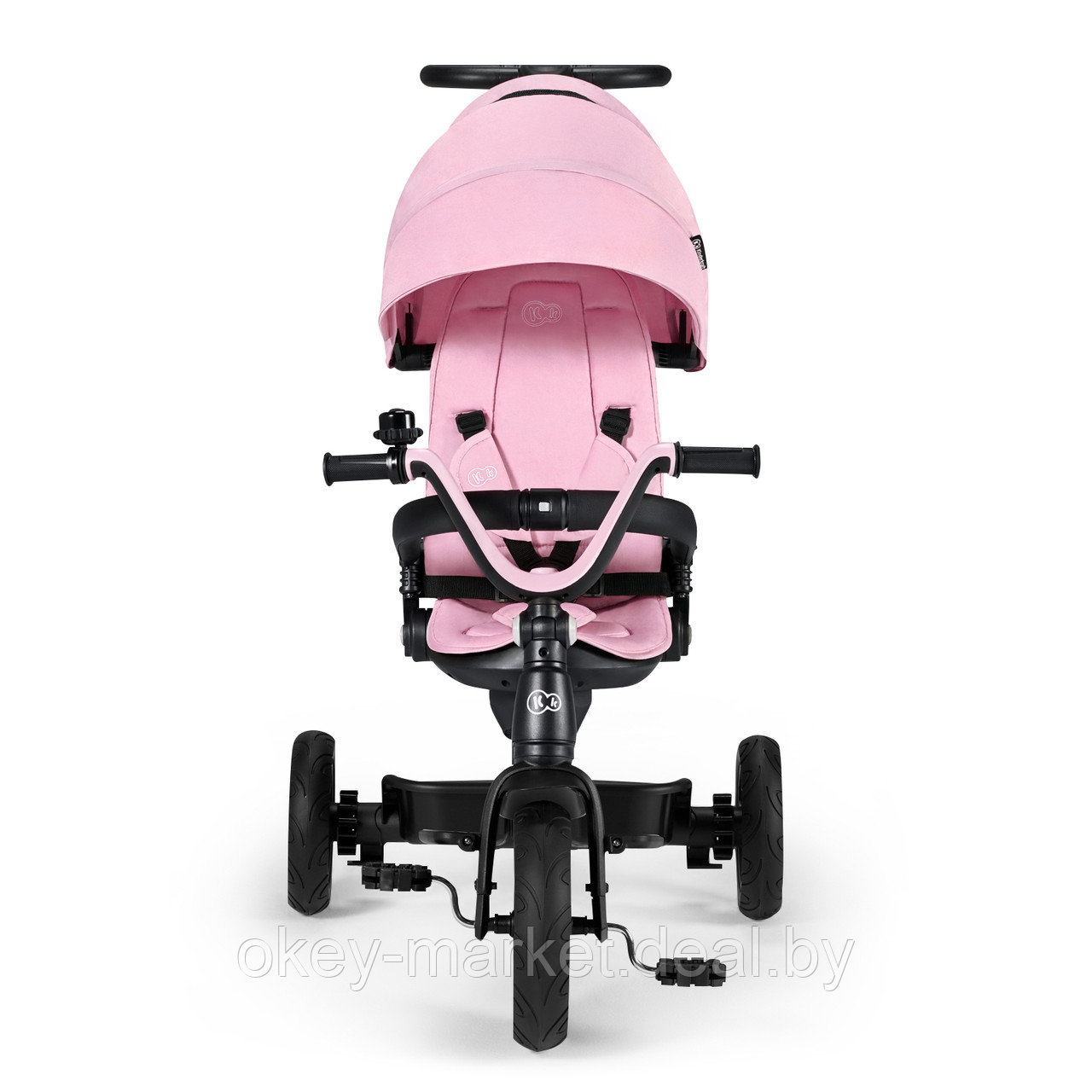 Детский трехколесный велосипед Kinderkraft Twipper Pink - фото 7 - id-p202879379