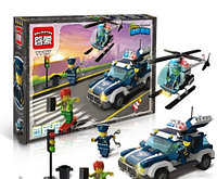 Конструктор 1117 Brick (Брик) Полиция 393 детали аналог Лего