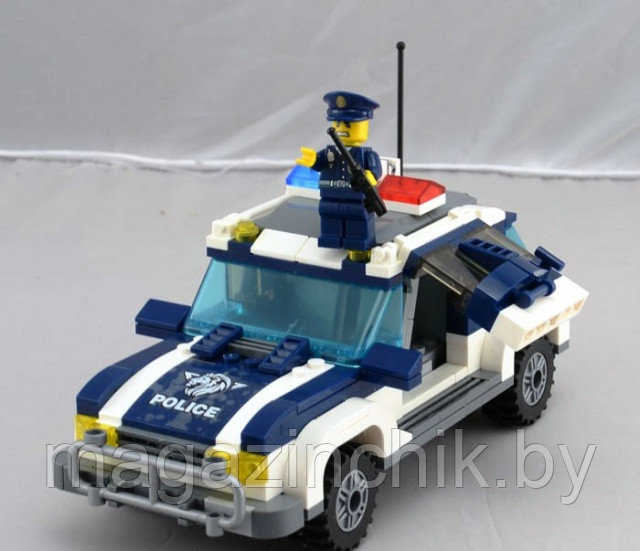 Конструктор 1117 Brick (Брик) Полиция 393 детали аналог LEGO (Лего) купить в Минске - фото 4 - id-p27714870