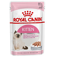 85гр Влажный корм ROYAL CANIN Kitten Loaf для котят с 4 до 12 месяцев, паштет (пауч)