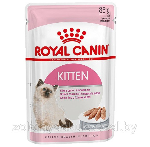Корм ROYAL CANIN Kitten Loaf 85г паштет для котят - фото 1 - id-p202879622