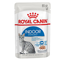 85гр Влажный корм ROYAL CANIN Indoor Sterilised Loaf для взрослых домашних стерилизованных кошек, паштет
