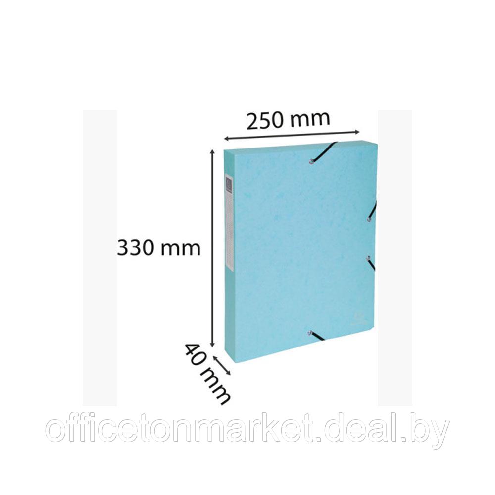 Папка на резинках "Aquarel", A4, 40 мм, картон, ассорти - фото 7 - id-p202879721