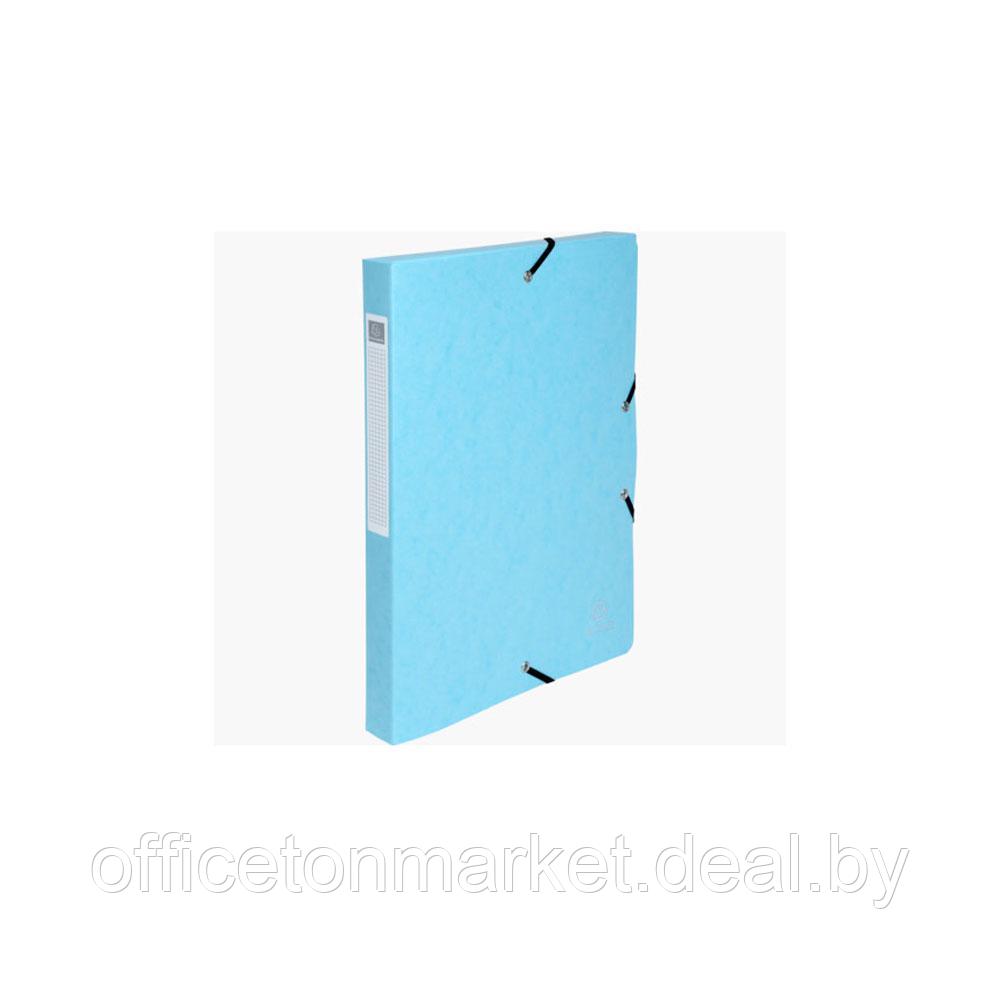 Папка на резинках "Aquarel", A4, 25 мм, картон, ассорти - фото 6 - id-p202879722
