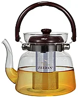 Чайник заварочный жаропрочное стекло 1800 мл ZEIDAN Z-4058